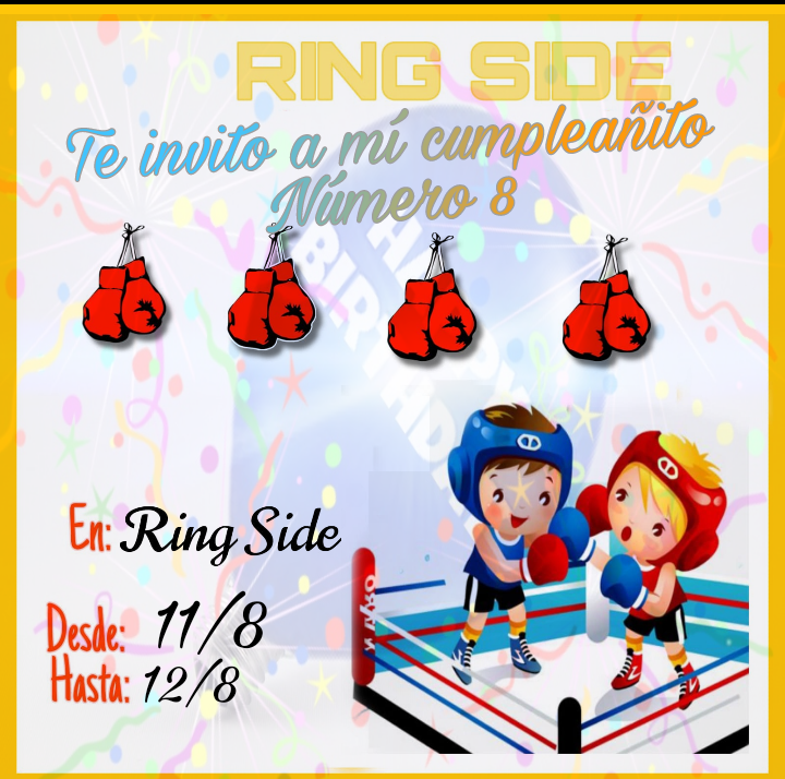 Cumpleaños de Ring Side 